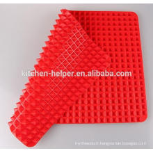 Hot Selling Custom China Professional Fabricant Famille Durable Non-Stick Food Grade Fat Reducing Silicone Baking Mat